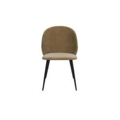 2 Chaises Cozy En Tissu Bouclé - Zuiver -Magasin À Domicile 2 chaises cozy en tissu boucle zuiver 2