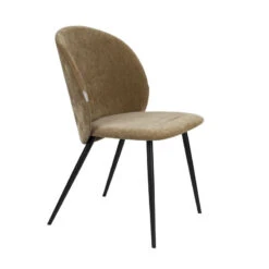 2 Chaises Cozy En Tissu Bouclé - Zuiver