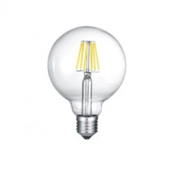 Trio Ampoule Globe LED E27 Déco Filament 600 Lm 6W