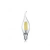 Trio Ampoule LED E14 Déco Filament Bougie 4W