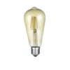 Trio Ampoule Longue LED E27 Déco Filament 420 Lm 6W Jaune -Magasin À Domicile ampoule longue led e27 deco filament 420 lm 6w jaune
