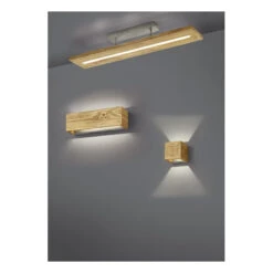 Trio Applique En Bois Carré Design BRAD 7 Trio Applique En Bois Carré Design BRAD -Magasin À Domicile applique bois carre design brad 2