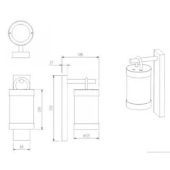 Trio Applique De Jardin à Détecteur De Lumière - SAMBESI 10 Trio Applique De Jardin à Détecteur De Lumière - SAMBESI -Magasin À Domicile applique de jardin a detecteur de lumiere sambesi 3