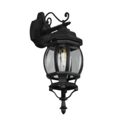 Trio Applique Extérieur Suspendue En Métal Noir - ELVO