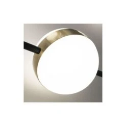 Applique Murale Boule Cuba Or Et Noir - Mantra -Magasin À Domicile applique murale boule cuba or et noir mantra 2