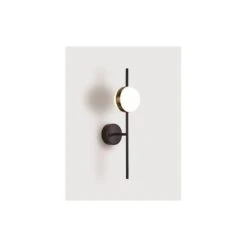 Applique Murale Boule Cuba Or Et Noir - Mantra