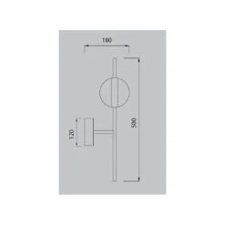 Applique Murale Boule Cuba Or Et Noir - Mantra -Magasin À Domicile applique murale boule cuba or et noir mantra 4