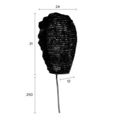 Applique Murale En Maille De Métal LENA - Zuiver -Magasin À Domicile applique murale en maille de metal lena zuiver 11