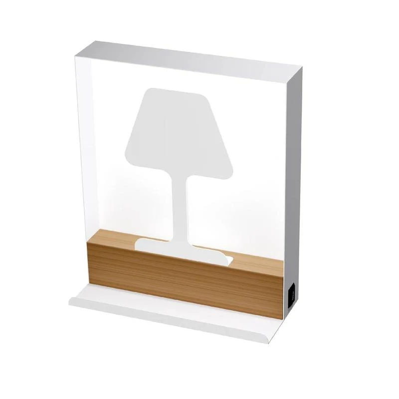 Applique Murale LUXI AP Tactile Avec Port USB- Aluminor 3 Applique Murale LUXI AP Tactile Avec Port USB- Aluminor