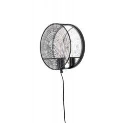 Applique Murale Ronde Métal LEA - Boite à Design