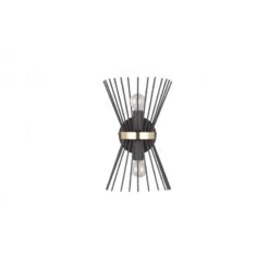 Trio Applique Noir Et Or Vintage ROD