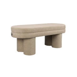 Banc Intérieur En Tissu Bouclé 110 Cm - FERN 13 Banc Intérieur En Tissu Bouclé 110 Cm - FERN -Magasin À Domicile banc interieur tissu boucle 110 cm fern 3