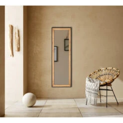 Magasin À Domicile -Magasin À Domicile bianka miroir mural rectangulaire 150 x 50 cm 1