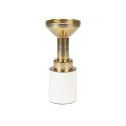 Bougeoir Déco GLAM M Laiton - Zuiver