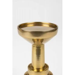 Bougeoir Déco GLAM M Laiton - Zuiver -Magasin À Domicile bougeoir deco glam m laiton zuiver 4