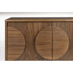 Buffet Bas En Bois 2 Portes Groove - Zuiver -Magasin À Domicile buffet bas en bois 2 portes groove zuiver 5