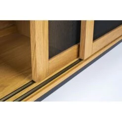 Buffet Bas En Bois Portes Coulissantes HARDY - Zuiver -Magasin À Domicile buffet bas en bois portes coulissantes hardy zuiver 6