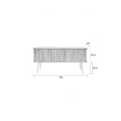 Buffet Et Meuble TV SIDEBOARD BARBIER En Bois Par Zuiver -Magasin À Domicile buffet et meuble tv sideboard barbier en bois par zuiver 11