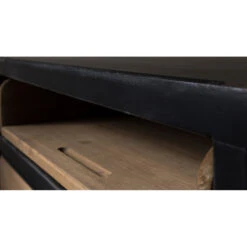 Buffet Vintage Sol En Bois Et Métal - Dutchbone -Magasin À Domicile buffet vintage sol en bois et metal dutchbone 3