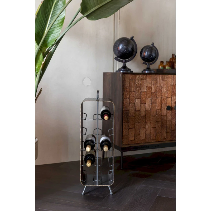 Casier Bouteille De Vin Industriel Dutchbone - STALWART 4 Casier Bouteille De Vin Industriel Dutchbone - STALWART – Image 2