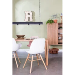 Chaise ALBERT KUIP Look Scandinave Avec Pieds Bois Massif Zuiver -Magasin À Domicile chaise albert kuip look scandinave avec pieds bois massif zuiver 12