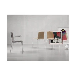 Lot De Deux - Chaise Bois Alice Par Scab Design -Magasin À Domicile chaise bois alice par scab design 3