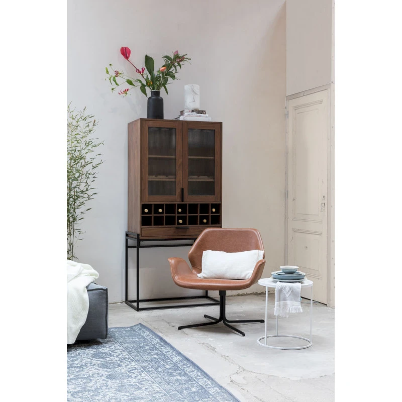 Chaise De Salon Pivotante Nikki - Zuiver 15 Chaise De Salon Pivotante Nikki - Zuiver – Image 13