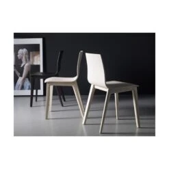 Chaise Design En Bois SMILLA Par Scab Design -Magasin À Domicile chaise design en bois smilla par scab design 1