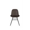 Chaise éco-responsable Albert Kuip Coffee - Zuiver 1 Chaise éco-responsable Albert Kuip Coffee - Zuiver -Magasin À Domicile chaise eco responsable albert kuip coffee zuiver