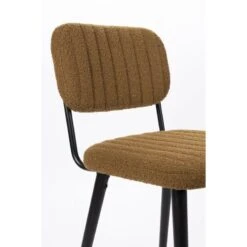 Chaise Rétro Tissu Bouclé JAKE - Boite à Design 21 Chaise Rétro Tissu Bouclé JAKE - Boite à Design -Magasin À Domicile chaise retro tissu boucle jake boite a design 7