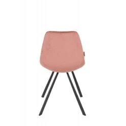 Chaise Tissu Velours FRANKY VELVET - Lot De 2 - Dutchbone -Magasin À Domicile chaise tissu velours franky velvet lot de 2 dutchbone 6