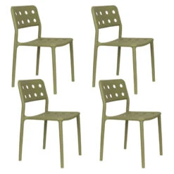 Chaises De Jardin Serra - Lot De 4 - Boite à Design