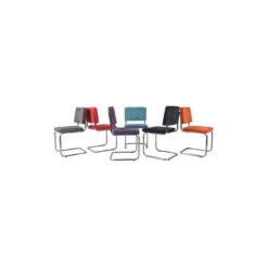 Chaises Design "ridge Rib" - Lot De 2- Zuiver -Magasin À Domicile chaises design ridge rib lot de 2 zuiver 3