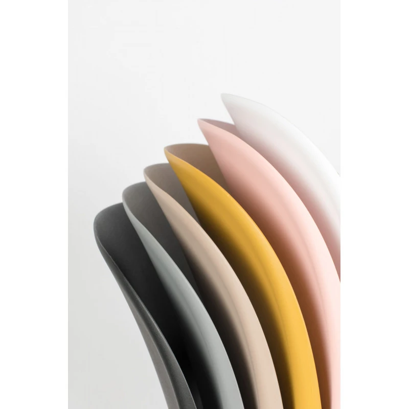 Chaises Design Stacks à Pieds Luges - Lot De 4 12 Chaises Design Stacks à Pieds Luges - Lot De 4 – Image 10