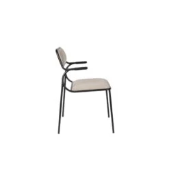 Chaises Design Tissu à Accoudoirs ALBA - Zuiver - Lot De 2 19 Chaises Design Tissu à Accoudoirs ALBA - Zuiver - Lot De 2 -Magasin À Domicile chaises design tissu accoudoirs alba zuiver 2