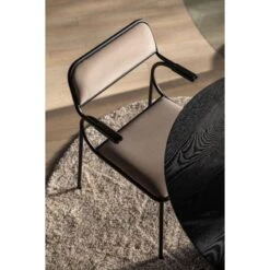 Chaises Design Tissu à Accoudoirs ALBA - Zuiver - Lot De 2 20 Chaises Design Tissu à Accoudoirs ALBA - Zuiver - Lot De 2 -Magasin À Domicile chaises design tissu accoudoirs alba zuiver 3