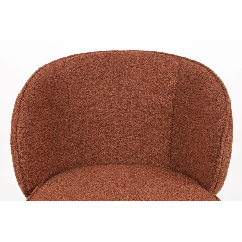 Chaises Tissu Bouclé De Salle à Manger Joa - Lot De 2 12 Chaises Tissu Bouclé De Salle à Manger Joa - Lot De 2 – Image 10