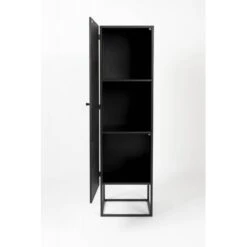 Colonne De Rangement En Bois Et Rotin Guuji - Boite à Design -Magasin À Domicile colonne de rangement en bois et rotin guuji boite a design 4