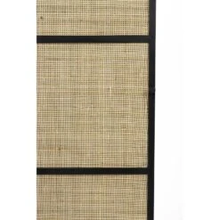 Colonne De Rangement En Bois Et Rotin Guuji - Boite à Design -Magasin À Domicile colonne de rangement en bois et rotin guuji boite a design 7