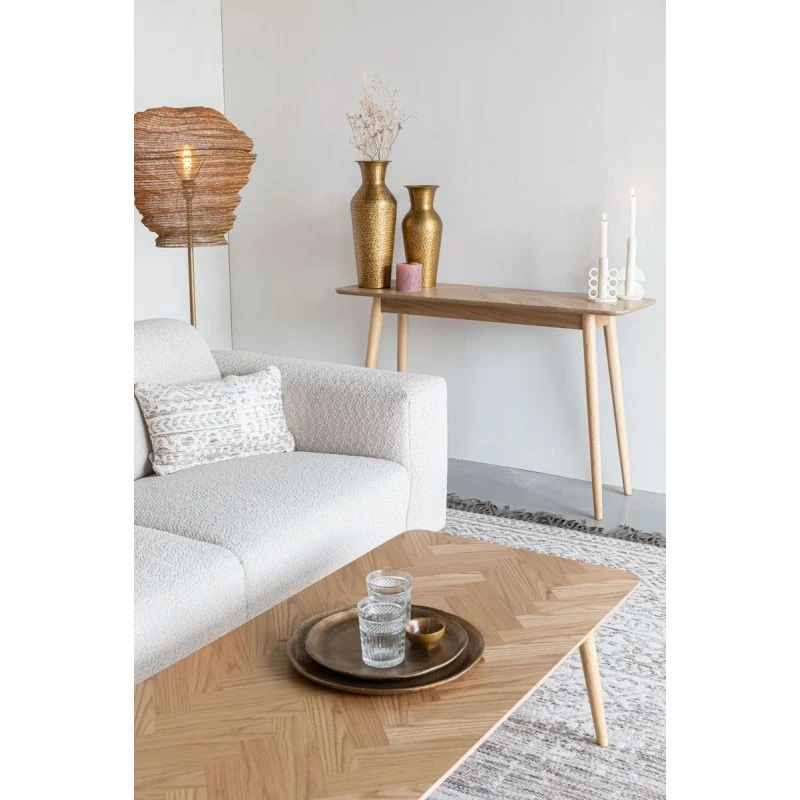 Console Bois Fabio 120x40 Cm 4 Console Bois Fabio 120x40 Cm – Image 2