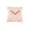 Coussin SAAR Ivoire Et Rose - Zuiver -Magasin À Domicile coussin saar ivoire et rose zuiver