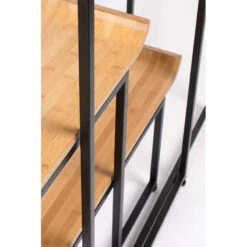 Ensemble étagères Gigognes Style Industriel Cabinet Flodka - Zuiver -Magasin À Domicile ensemble etageres gigognes style industriel cabinet flodka zuiver 3