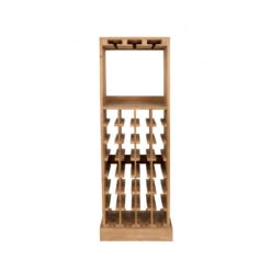 Etagère à Bouteilles De Vin Et Verres En Bois Claude - Dutchbone 14 Etagère à Bouteilles De Vin Et Verres En Bois Claude - Dutchbone -Magasin À Domicile etagere a bouteilles de vin et verres en bois claude dutchbone 2