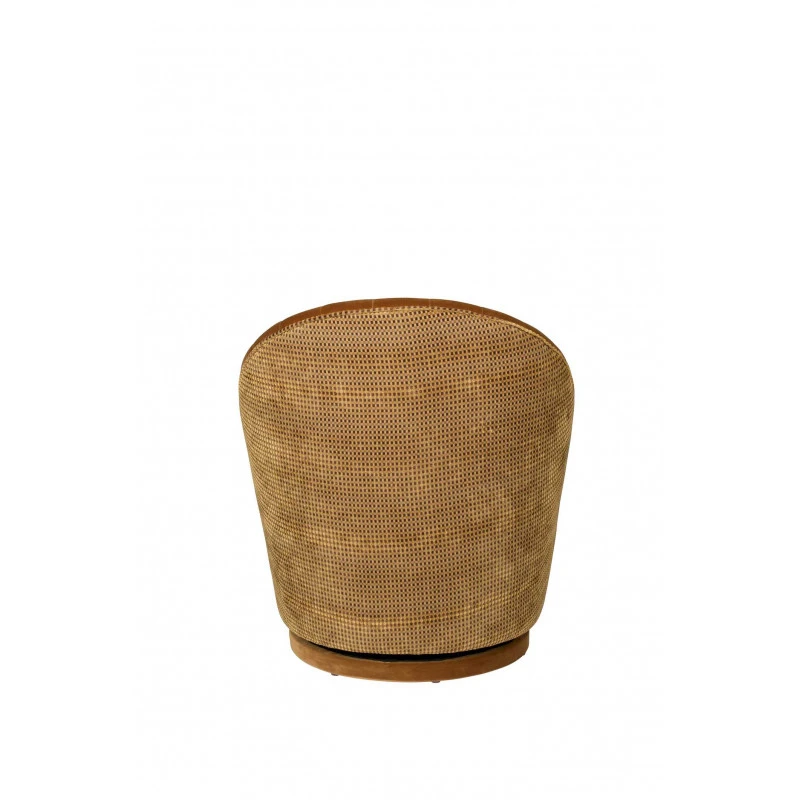 Fauteuil Crapaud Rotatif Velours MADISON - Dutchbone 9 Fauteuil Crapaud Rotatif Velours MADISON - Dutchbone – Image 7