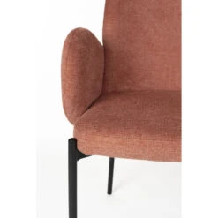 Fauteuil Design En Tissu Tjarda - Lot De 2 -Magasin À Domicile fauteuil design en tissu tjarda lot de 2 6