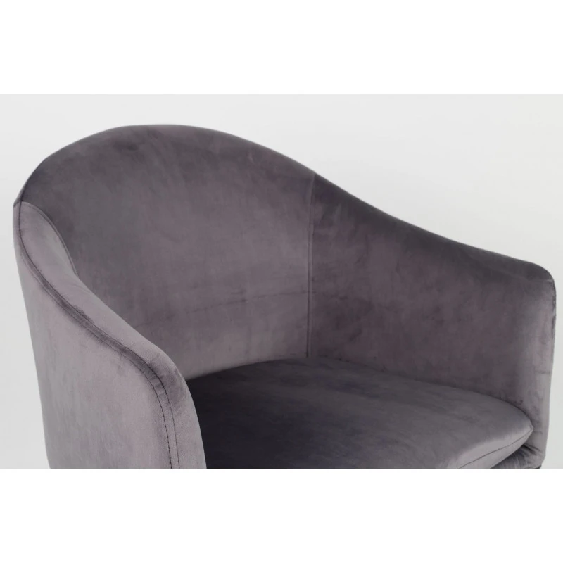 Fauteuil En Tissu Velours Catelyn - Boite à Design 6 Fauteuil En Tissu Velours Catelyn - Boite à Design – Image 4