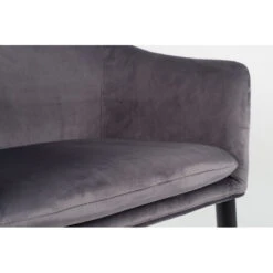 Fauteuil En Tissu Velours Catelyn - Boite à Design 18 Fauteuil En Tissu Velours Catelyn - Boite à Design -Magasin À Domicile fauteuil en tissu velours catelyn boite a design 4