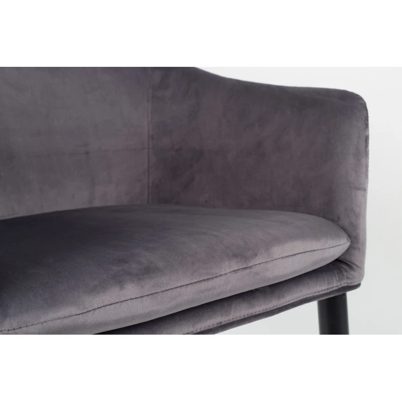 Fauteuil En Tissu Velours Catelyn - Boite à Design 7 Fauteuil En Tissu Velours Catelyn - Boite à Design – Image 5