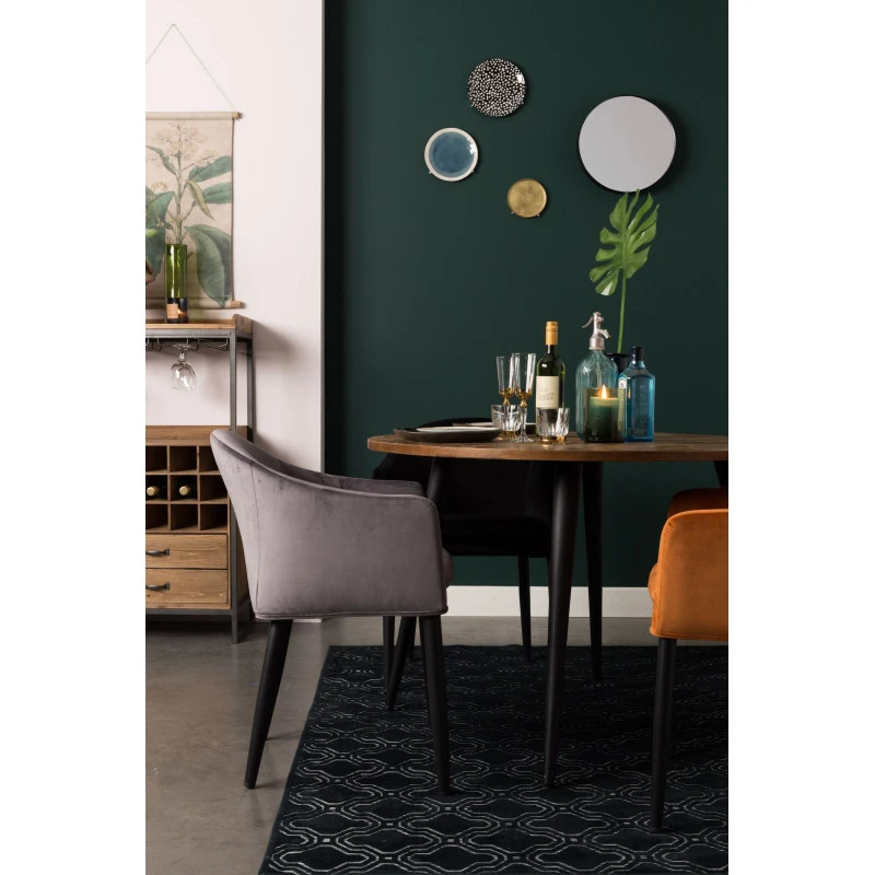 Fauteuil En Tissu Velours Catelyn - Boite à Design 9 Fauteuil En Tissu Velours Catelyn - Boite à Design – Image 7