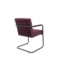 Fauteuil En Velours Dutchbone - STITCHED -Magasin À Domicile fauteuil en velours dutchbone stitched 3